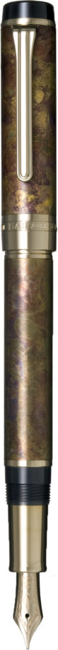 Sailor Cylint Patina Ballpoint Pen - Brown Patina Hanmon - Kujiyau - Pen  Boutique Ltd